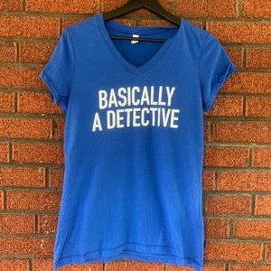 CrimeCon True Crime Blue T-Shirt
